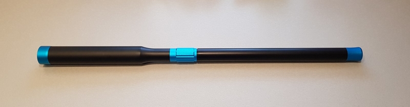 Teleskop Aufsteckverlängerung schwarz / blau lang